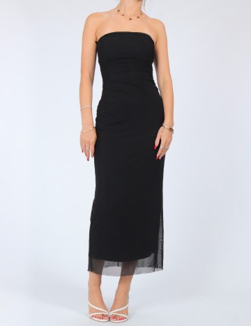 Rochie medie Stradivarius, negru
