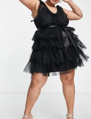 Rochie scurta Forever New Curve, negru Negru