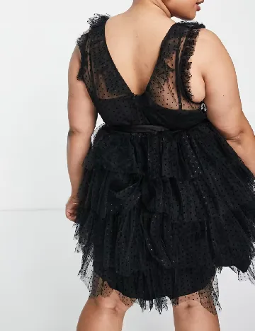 Rochie scurta Forever New Curve, negru Negru