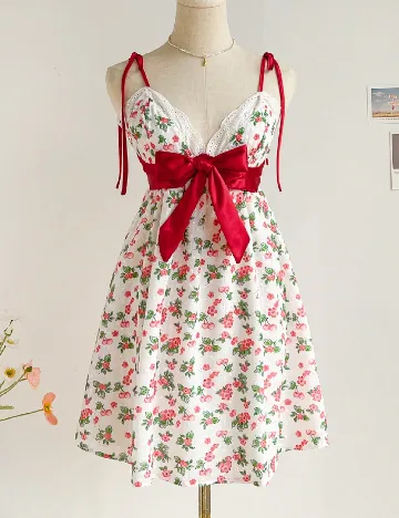 Rochie scurta SHEIN, floral Floral print