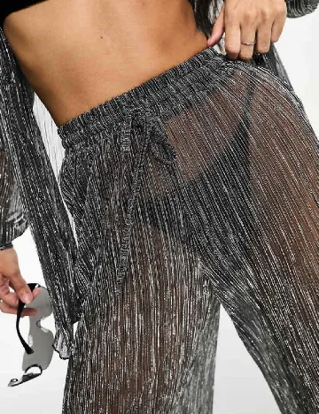 Pantaloni de plaja South Beach, gri Gri