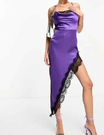 Rochie medie NAANAA, mov Mov