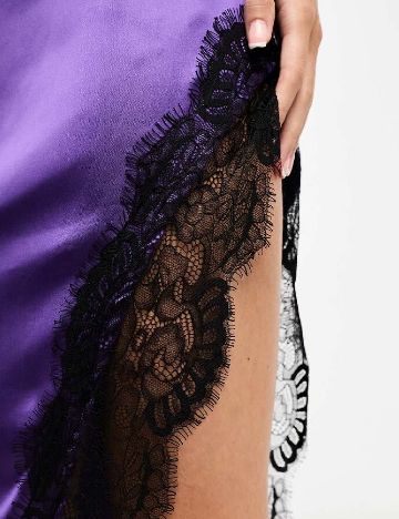 Rochie medie NAANAA, mov