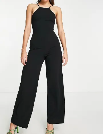 Salopeta ASOS, negru Negru