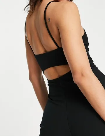 Salopeta ASOS, negru Negru