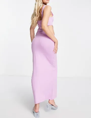 Rochie lunga Weekday, mov Mov