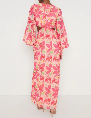 Rochie lunga Pretty Lavish, mix culori Mix culori