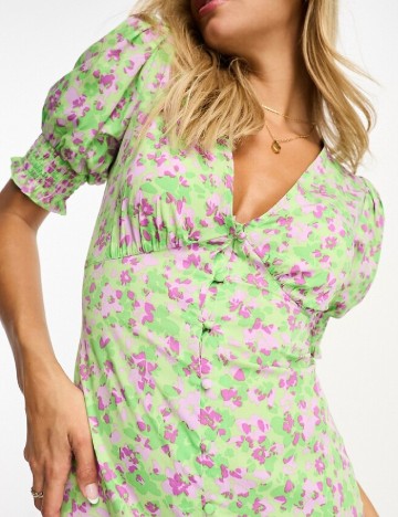 Rochie medie Influence, verde