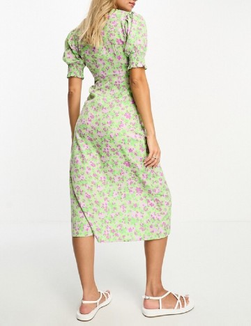 Rochie medie Influence, verde