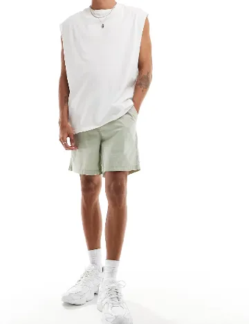 Pantaloni scurti Jack&Jones, verde Verde