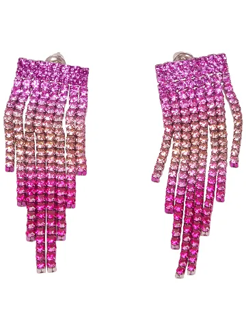 Cercei Trendz, magenta Roz