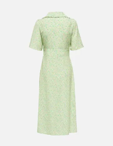 Rochie medie Only, verde Verde