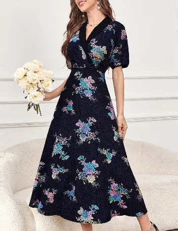 Rochie lunga SHEIN, negru Negru
