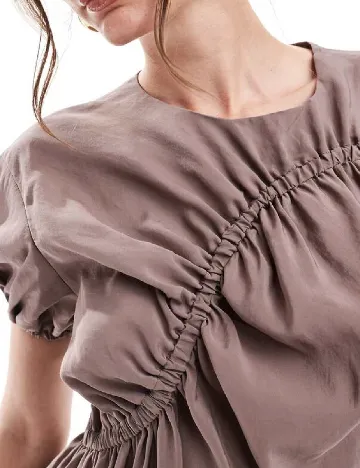 Rochie scurta ASOS, maro Maro
