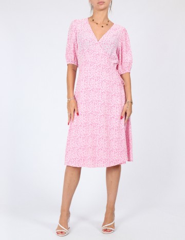 Rochie medie Vero Moda, roz