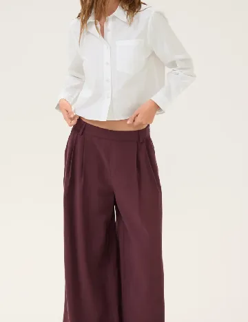 Camasa My Essential Wardrobe, alb Alb
