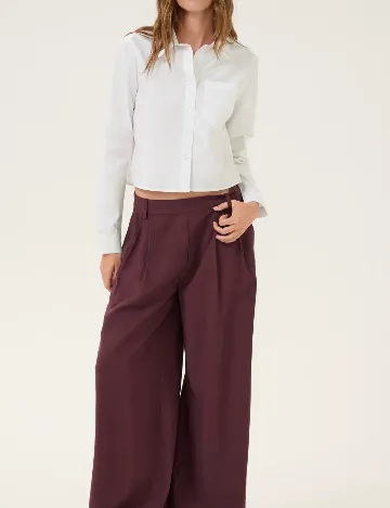 Camasa My Essential Wardrobe, alb Alb