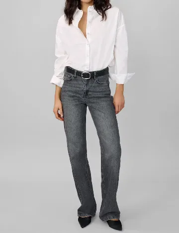 Camasa My Essential Wardrobe, alb Alb