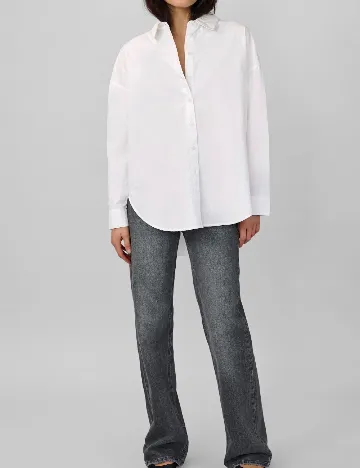 Camasa My Essential Wardrobe, alb Alb