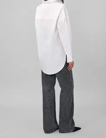 Camasa My Essential Wardrobe, alb Alb