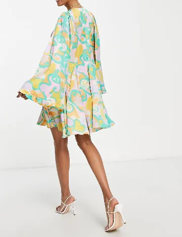 Rochie scurta ASOS, mix culori Mix culori