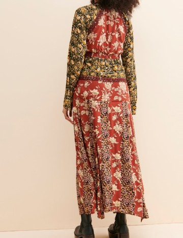 Rochie lunga Free People, mix culori