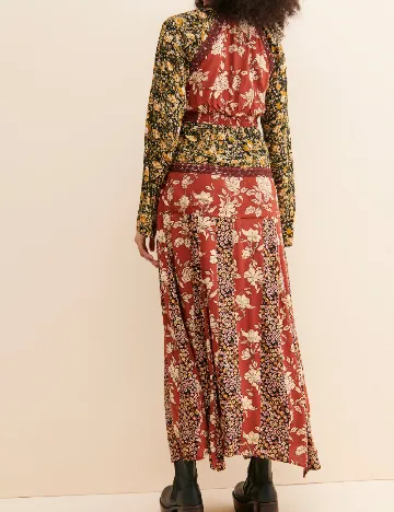 Rochie lunga Free People, mix culori Mix culori