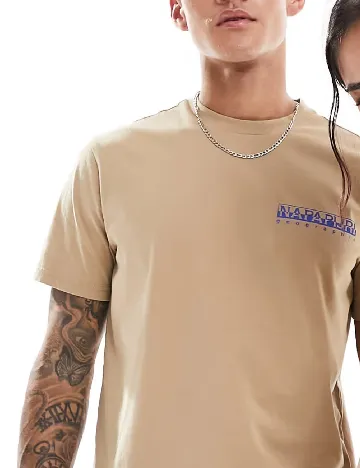 Tricou Napapijri, maro Maro