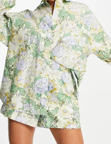 Pantaloni scurti ASOS, floral print Floral print