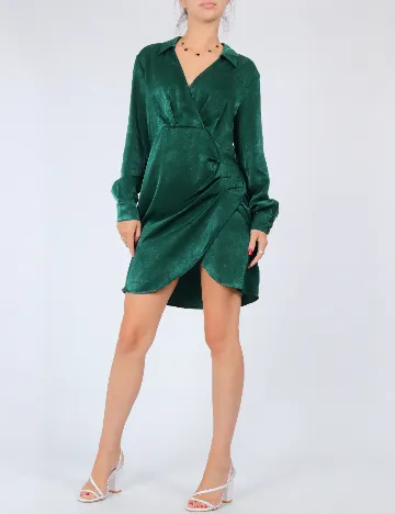 Rochie scurta Vila, verde Verde