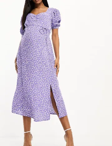 Rochie medie Nobody s child Maternity, mov Mov