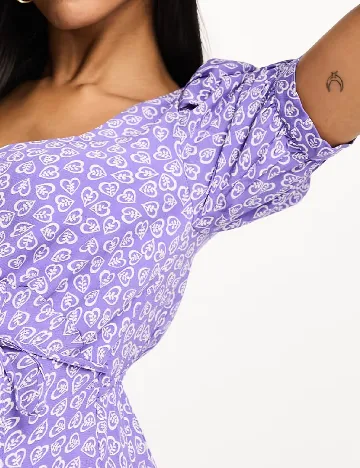 Rochie medie Nobody s child Maternity, mov Mov