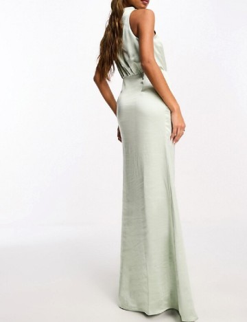 Rochie lunga Pretty Lavish, verde