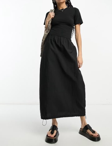 Rochie lunga ASOS, negru