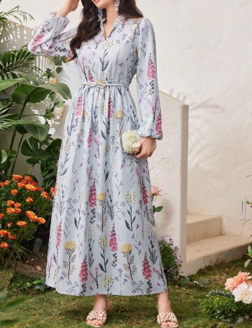 Rochie lunga SHEIN, floral