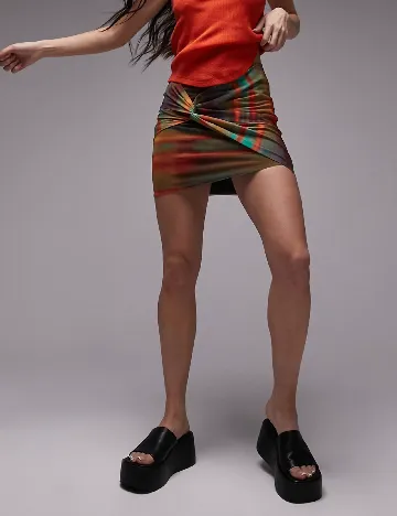 Fusta Top Shop, mix culori Mix culori