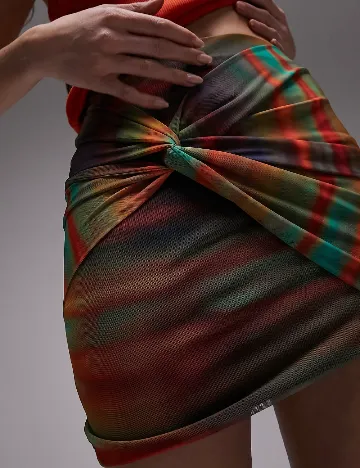Fusta Top Shop, mix culori Mix culori