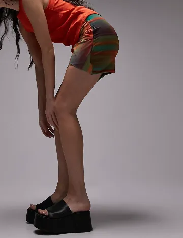 Fusta Top Shop, mix culori Mix culori