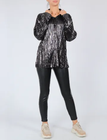 Camasa Oversize Pimkie, negru Negru