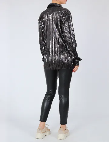 Camasa Oversize Pimkie, negru Negru