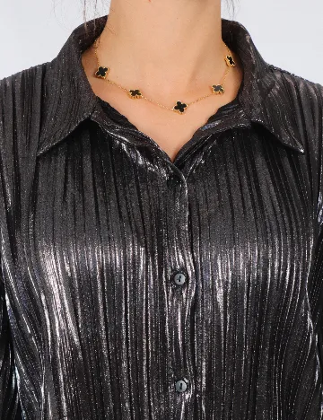 Camasa Oversize Pimkie, negru Negru