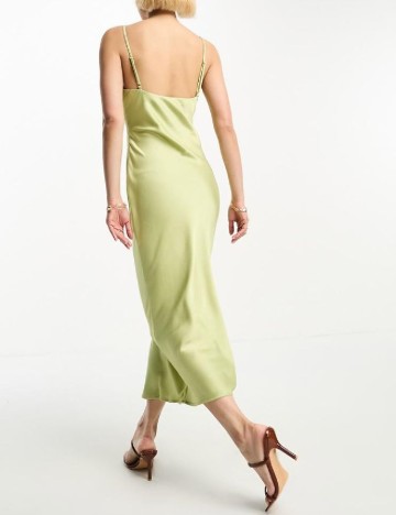 Rochie lunga 4TH&Reckless, verde