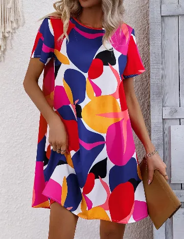 Rochie scurta SHEIN, mix culori Mix culori