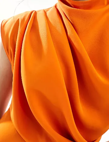 Rochie medie ASOS, portocaliu Portocaliu
