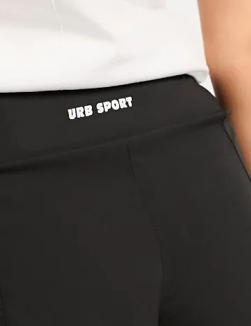Pantaloni scurti Urban Threads, negru Negru
