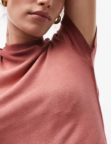 Tricou ASOS, roz pudra inchis Roz