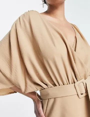 Rochie medie ASOS, crem Crem