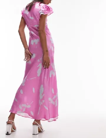 Rochie lunga Top Shop, roz Roz
