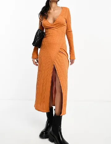 Rochie lunga ASOS, portocaliu Portocaliu