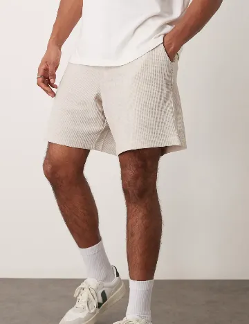 Pantaloni scurti New look, crem Crem